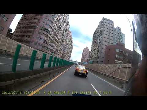 【TDH-3670】計程車變換車道未打方向燈
