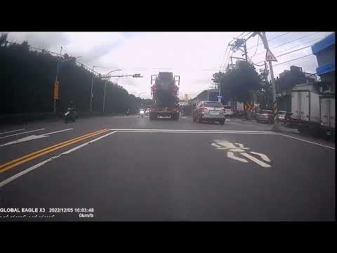 馬路三寶車禍影片 闖紅燈的猴子vs煞不住的阿嬤（ 新北市新莊區環漢路二段與中正路81巷口