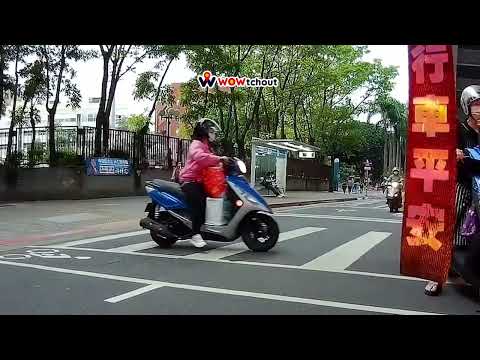 三寶.車禍影片 車禍影片台灣一堆路要待轉不待轉搞得亂七八糟但真的用點腦 新北市中和區景平路