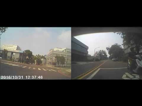 楠梓日月光女公安三寶紅燈右轉還有一個載瓦斯闖紅燈沒戴安全帽