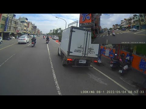 【AMM-9271】085153｜紅燈右轉｜併排停車｜違規臨時停車｜併排停車｜