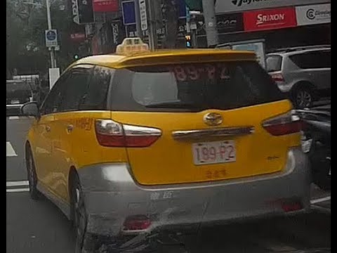 【189-P2】計程車號路口紅線違規停車