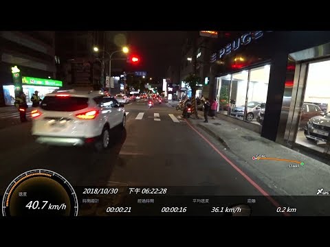 啊不就好險我有靠右讓你闖紅燈