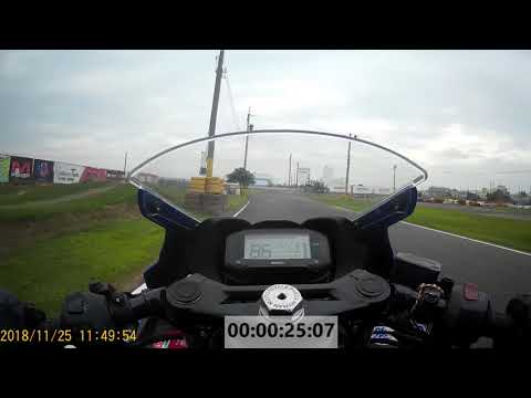 溪湖k1賽車場  小阿魯GSX-R150 單圈57.05秒