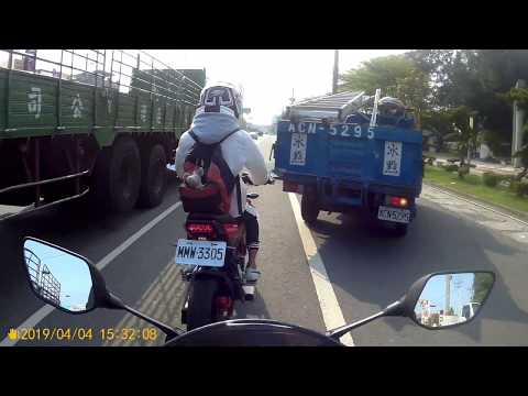 學長要拚GDP啦 輪子多就是屌啦 下車理論? | 聯結車 大貨車 全拖 | 危險駕駛 逼車 方向燈 三寶