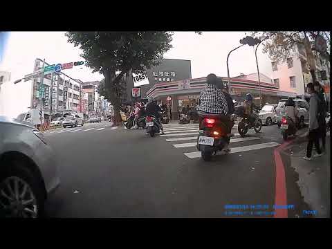 未禮讓行人先行通過,第1台沒送到,第2,3台均檢舉成立