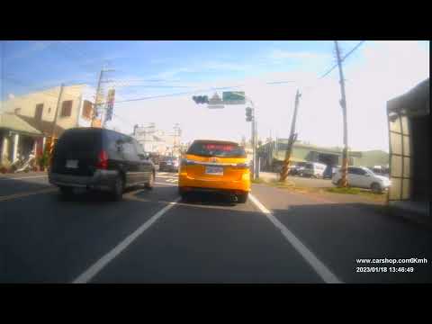 【TDK-2936】計程車違規行駛機車道超車