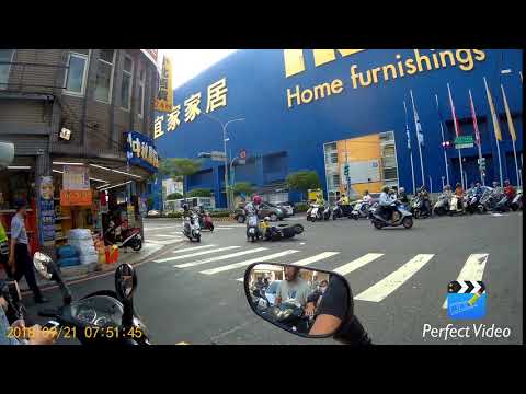 三寶闖紅燈衝出 警察一秒出現