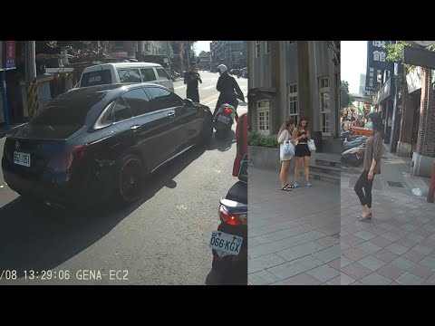 (停讓行人、三寶、美麗風景、事後車禍畫面)