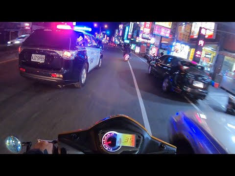 三寶/闖紅燈/gopro hero7 black/TIGRA150ABS/police officer