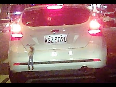 【AGZ-3090】吃屎狗?夜間第一路口闖紅燈,第二路口紅燈停等斑馬線PICT2644