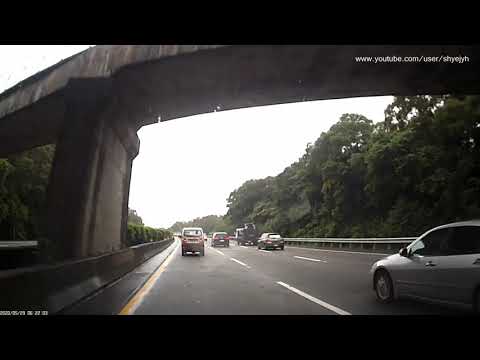 危險駕駛惡意逼車,高速公路上 Dangerous Driving - Despiteful Tailgating on Freeway