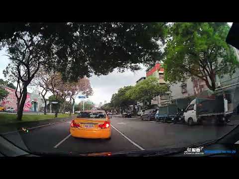 【TDE-3833】計程車號變換車道未打方向燈