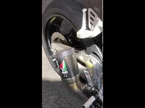 Aprilia RSV4 Austin Racing exhaust - AR管聲浪