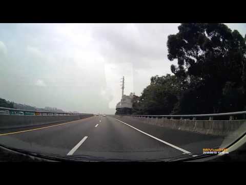 五楊高架楊梅入口處 三寶飄移無聲音