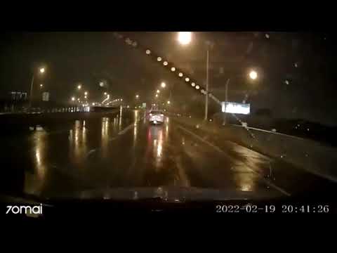 台86縣(台南關廟)西向5.7KM逆向豐田轎車