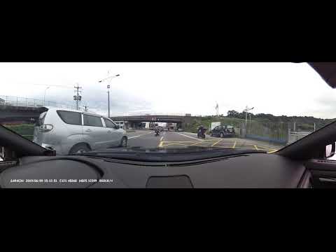 GTR被攔車了!WISH雙白線不打燈衝出來還攔車!只有帥!叭他還惱羞!