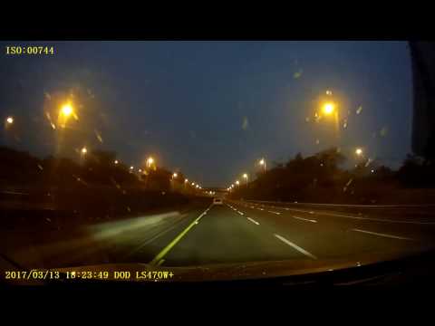 雲林大林國道三號：行駛高、快速公路不依規定使用燈光