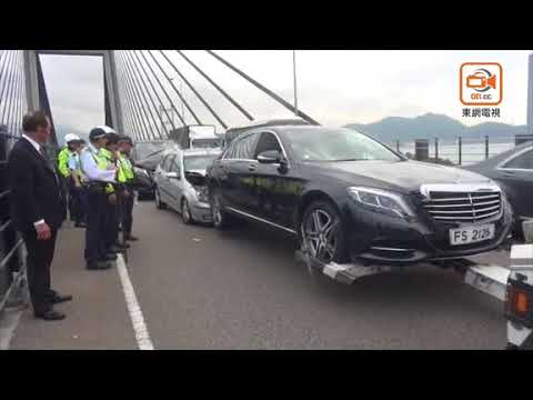 汲水門大橋1小時4車禍　入機場一度勁塞