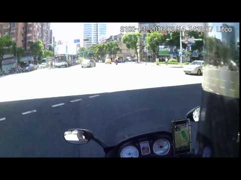 【1530-DJ】105/08/14  闖紅燈 復興北路 民權東路三段