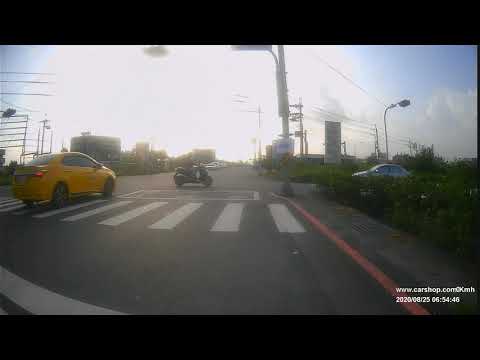 【TBT-278】計程車內側車道違規右轉 差點撞直行機車