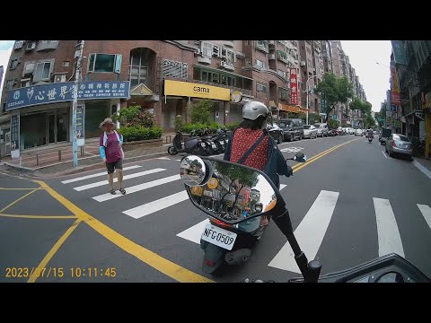 【NFG-0509】斑馬線未禮讓行人通行 (已舉發)
