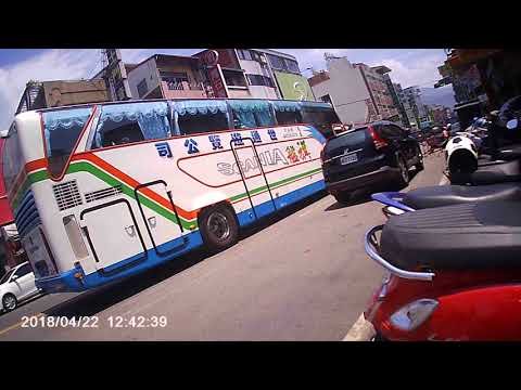 AFZ 7126 阻塞慢車道+並排停車超過3分鐘 PART2