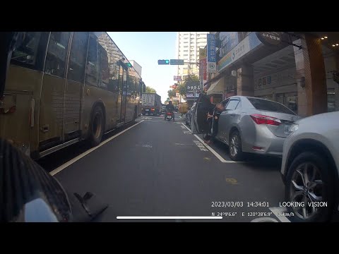 03 Taiwan 台中 南屯 黎明路二段 短短一條路充滿了危機，錄得清 | Looking Vision 500 幻視