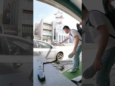 十幾萬的旗艦電動滑板慘遭無情輾爆  