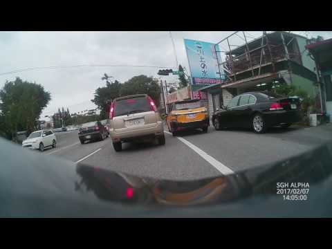 花蓮市中美路計程車違規完整影片
