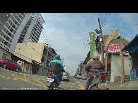 Polaroid MS296WG 白天前鏡頭(台南善化-逆向三寶機車)