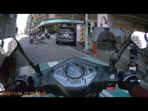 【BEN-6366】路口十公尺內臨時停車 (已舉發)