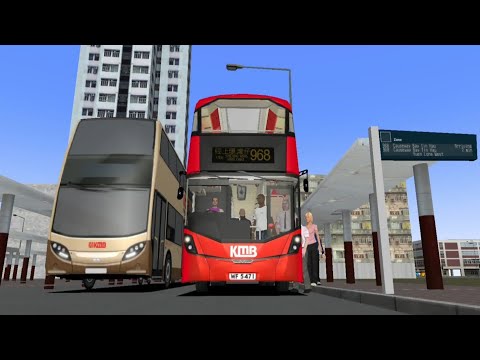 KMB V6B65 WF5471 @ 968 (元朗西 往 銅鑼灣天后)