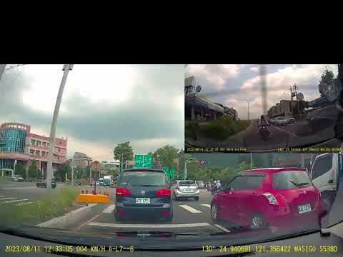 重機逆向車道超車