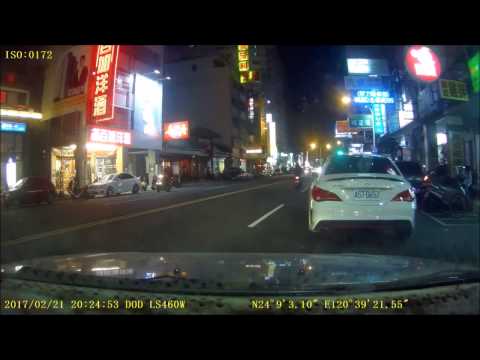 【AST-0657】白色賓士自私誇張違規停車(台中公益路)