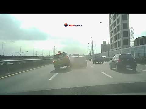 三寶.車禍影片 車禍影片 台灣黃版pit（ 04 13 國一五楊高架