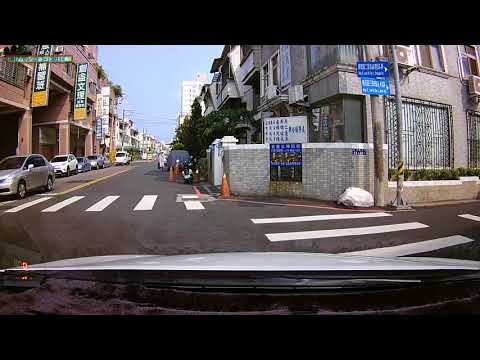 遭三寶撞擊-前方鏡頭(崇德5路與熱河路3段93巷41弄交叉口)