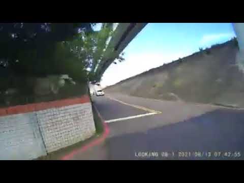 逆向還知道要靠邊慢騎