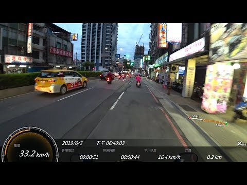 好勇敢的機車騎士從外側車道直接左轉