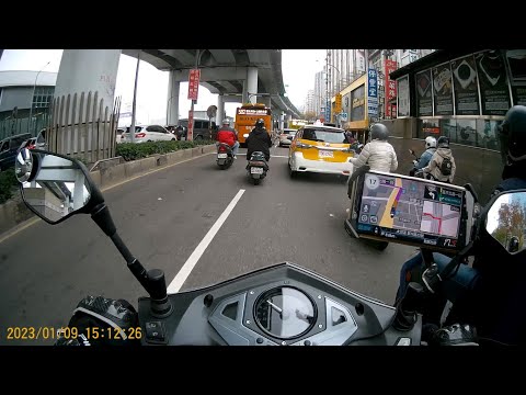 【GCI-823】變換車道未打方向燈 (已舉發)