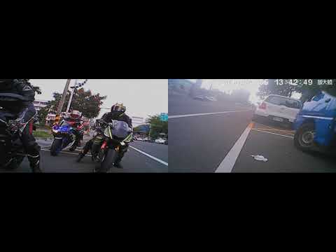 三寶雙黃線迴轉~影片約2:35秒處